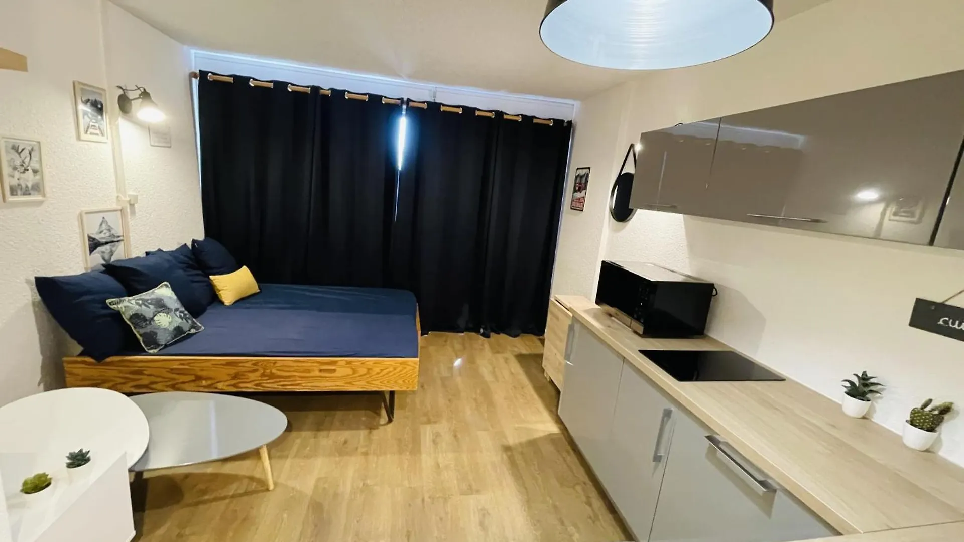 Apartment Studio With Balcony Near The Slopes Chantemerle Saint-Chaffrey