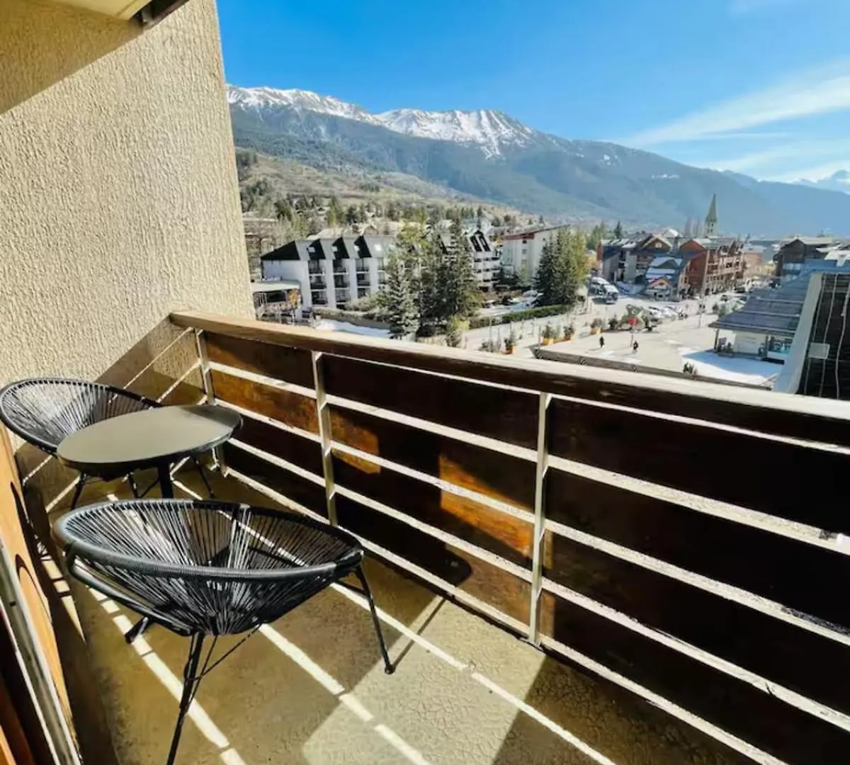 Studio With Balcony Near The Slopes Chantemerle Saint-Chaffrey